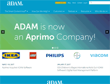 Tablet Screenshot of adamsoftware.net
